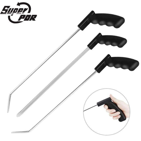 Planet Gates China / Q-071-1 25cm Super PDR Tools Push Rods Hooks Mini Crowbar Pry Bar Tool Paintless Dent Repair Tool Kit Auto PDR Rod Hooks Crowbars Ferramentas