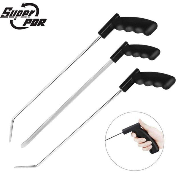 Planet Gates China / Q-071-1 25cm Super PDR Tools Push Rods Hooks Mini Crowbar Pry Bar Tool Paintless Dent Repair Tool Kit Auto PDR Rod Hooks Crowbars Ferramentas