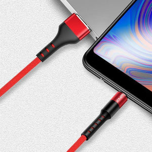 Planet Gates China / Red / 1.0m Type C Cable ZNP USB Type C Cable Fast Charger Cable For Samsung Galaxy S9 S8 Huawei Mate 20 Pro Quick Charging USB Type-C Phone Charge Cable