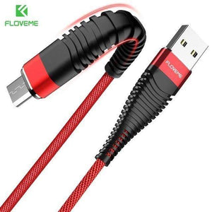 Planet Gates China / Red / 1m FLOVEME Micro USB Cable For Samsung S6 S5 1m 2m Hi-Tensile Nylon Data Sync Fast Charger Cabo Phone Cable For Xiaomi Android USB