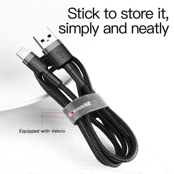 Planet Gates China / Red / 50cm Baseus USB Cable For iPhone XS Max XR X 8 7 6 6s Plus 5 5S SE iPad Pro Mini Fast Charging Charger Data Cord Mobile Phone Cables