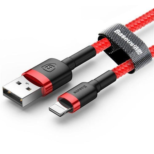 Planet Gates China / Red / 50cm Baseus USB Cable For iPhone XS Max XR X 8 7 6 6s Plus 5 5S SE iPad Pro Mini Fast Charging Charger Data Cord Mobile Phone Cables
