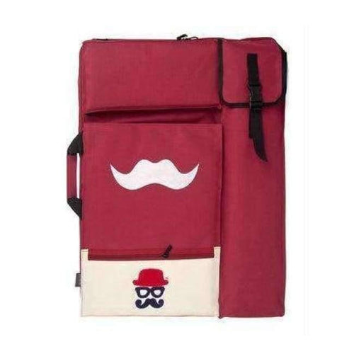 Planet Gates China / Red Art Bag For Drawing Tools Waterproof Large Art Supplies Bag Painting Sketch Bag Backpack For Artist 50*65CM