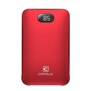 Planet Gates China / red CAFELE 8000mAh Dual USB Power Bank Built-in Output External Battery Charging For iPhone Samsung Huawei Xiaomi LED Display