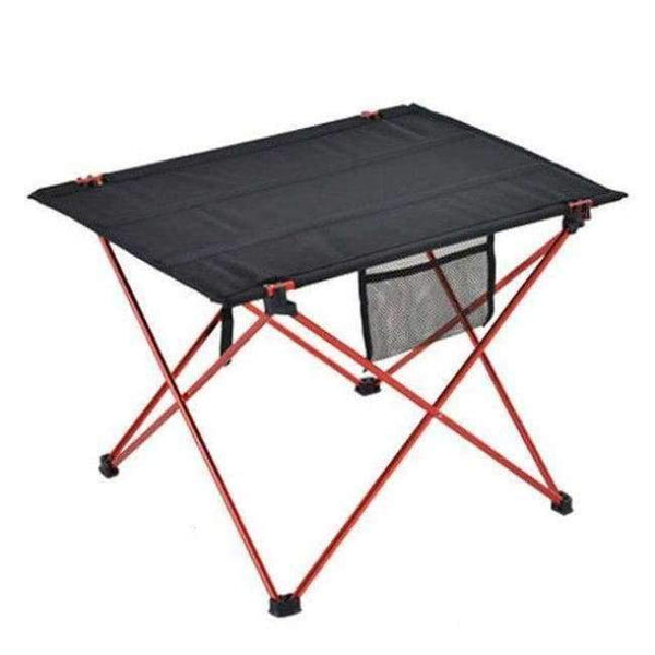 Planet Gates China / Red COSTWAY Outdoor Ultra-light Aluminum Alloy Portable Folding Table Picnic Table Tea Table Camping Barbecue Square Table OT0100