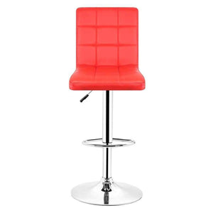 Planet Gates China / Red JEOBEST 2PCS Leather Kitchen Bar Stools Red Leather Mini Bar Adjustable Bar Chair Breakfast Bar Stool Swivel Free Shipping HWC