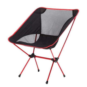 Planet Gates China / Red Leewince Ultralight Foldable Camp Chair,Backpacking Camping Fishing Motorcycling Outdoor Events Chairs with Adjustable Height