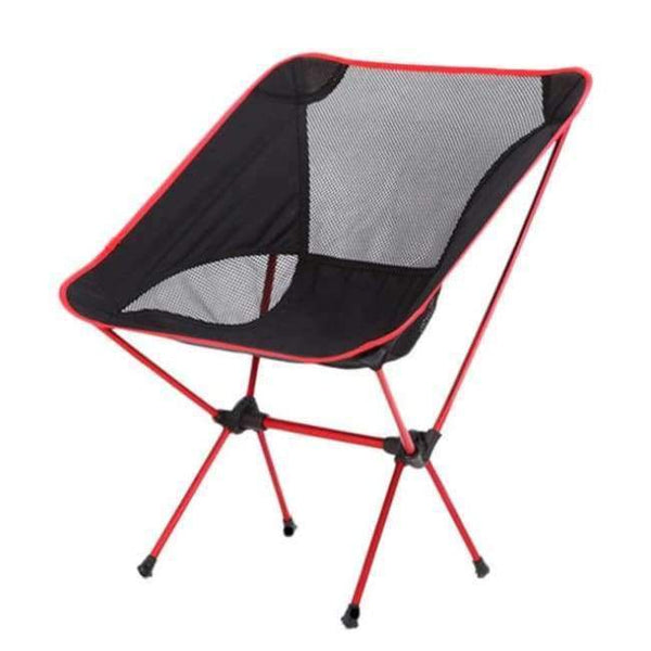 Planet Gates China / Red Leewince Ultralight Foldable Camp Chair,Backpacking Camping Fishing Motorcycling Outdoor Events Chairs with Adjustable Height