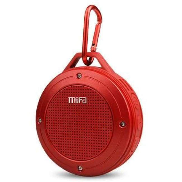 Planet Gates China / Red MIFA F10 Outdoor Wireless Bluetooth 4.0 Stereo Portable Speaker Built-in mic Shock Resistance IPX6 Waterproof Speaker with Bass