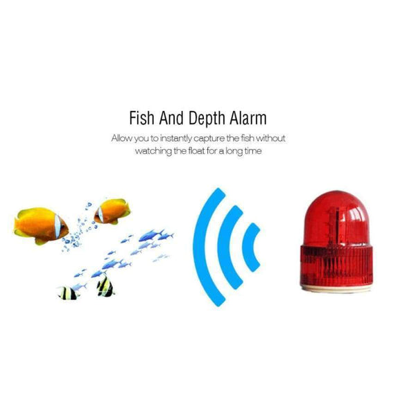 Planet Gates China / Red Smart Portable Depth Fish Finder with 100 M Wireless Sonar Sensor echo sounder Fishfinder for Lake Sea Fishing