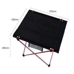 Planet Gates China / Red Wine Portable Folding Table Aluminium Alloy Picnic Barbecue Table Ultra-light Durable Outdoor Table Desk For Camping Travel