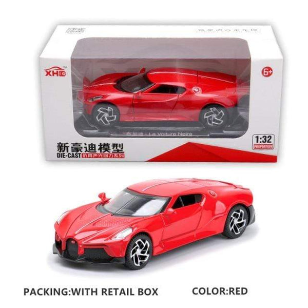 Planet Gates China / Red With Box 2 Diecast 1:28 Big Almost Real Car Model pick-up truck sound flashing machinery pull back wheels metal Alloy toy car for kids gift