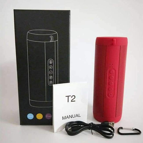 Planet Gates China / Red with box Wireless Best Bluetooth Speaker Waterproof Portable Outdoor Mini Column Box Loudspeaker Speaker Design for iPhone Xiaomi