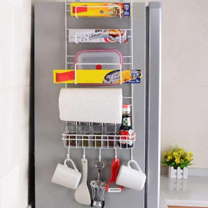 Planet Gates China Refrigerator Rack Side Shelf Sidewall Holder Multifunctional Kitchen Supplies Organizer Household Multi-layer Fridge Storage