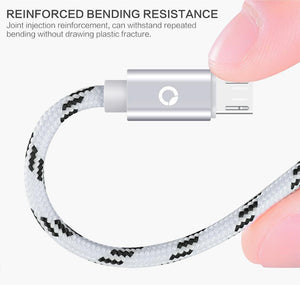 Planet Gates China / Rose gold / 2m PZOZ Micro USB Cable Fast Charging Phone Charger adapter Data Cabel For Samsung Xiaomi Huawei MEIZU SONY Android Charge Microusb