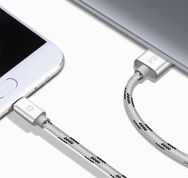 Planet Gates China / Rose gold / 2m PZOZ Micro USB Cable Fast Charging Phone Charger adapter Data Cabel For Samsung Xiaomi Huawei MEIZU SONY Android Charge Microusb