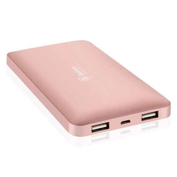 Planet Gates China / Rose gold Baseus 10000mAh Dual USB Power bank Portable Mobile Phone Charger External Battery For iPhone 7 6s samsung S8 huawei xiaomi