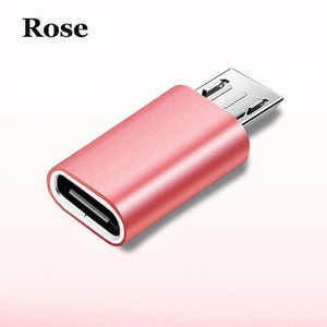 Planet Gates China / Rose Suntaiho Type c to Micro USB Android Phone Cable Adapter Charger Converter for Xiaomi Mi6 Mi5 Huawei P9 P10 letv Type-c Cable