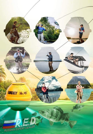 Planet Gates China Russian Version Color Screen Wireless Fish Finder Rechargeable Battery 100m Operational Range Waterproof