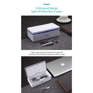 Planet Gates China / S2 EU Plug UV Sterilizer Box Beauty Tools Sterilizer Storage Box S2 Portable Disinfection Box for Salon Nail Art Tools