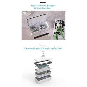 Planet Gates China / S2 EU Plug UV Sterilizer Box Beauty Tools Sterilizer Storage Box S2 Portable Disinfection Box for Salon Nail Art Tools