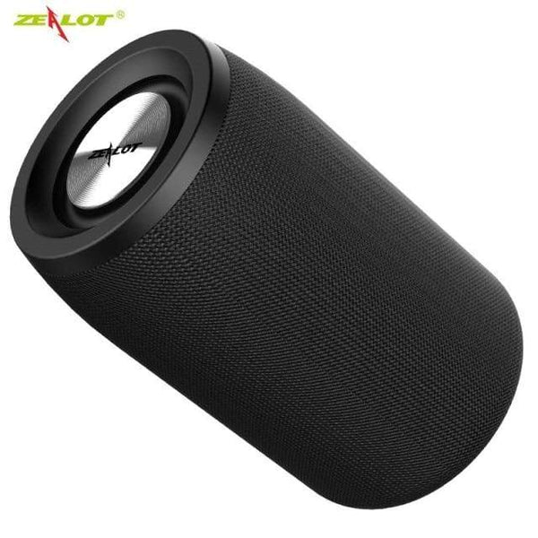 Planet Gates China / S32-Black ZEALOT Powerful Bluetooth Speaker Bass Wireless Portable Subwoofer Waterproof Sound Box Support TF, TWS, USB Flash Drive