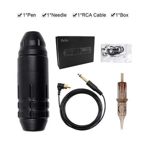 Planet Gates China / Set 2 Wireless Tattoo Machine Pen Replaceable Battery Coreless Motor Rotary Tattoo Pen Cartridge for Tattoo Artists Low Vibration