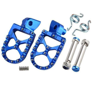Planet Gates China / Set Blue Motorcycle Footrest Footpeg Foot Pegs For Yamaha YZ 65 85 125 250 125X 250X 250FX 450FX WR 250F 450F YZF WRF 250 450 2001 - 2019
