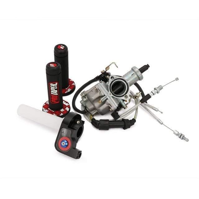 Planet Gates PZ30 30mm Carburetor Tuning Tuned Power Jet 200 250cc For Keihin ABM IRBIS TTR 250 With Visiable Throttle Cable Pro Taper Grips