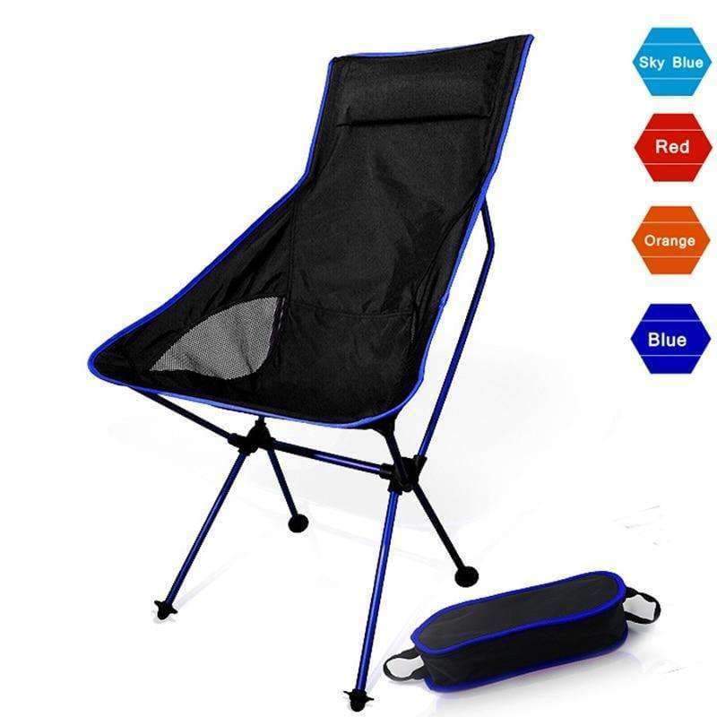 Planet Gates China / SF73300DB Chair Fishing Camping BBQ Stool Folding Extended Hiking Seat Garden Ultralight Office Home Furniture