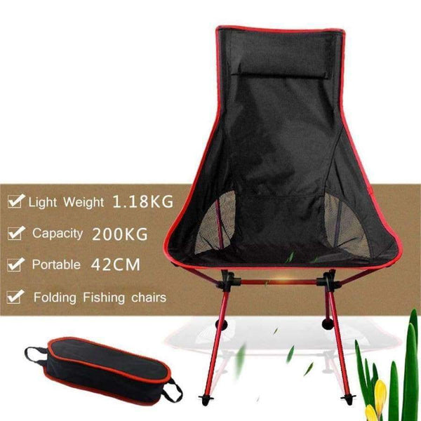 Planet Gates China / SF73300DB Chair Fishing Camping BBQ Stool Folding Extended Hiking Seat Garden Ultralight Office Home Furniture
