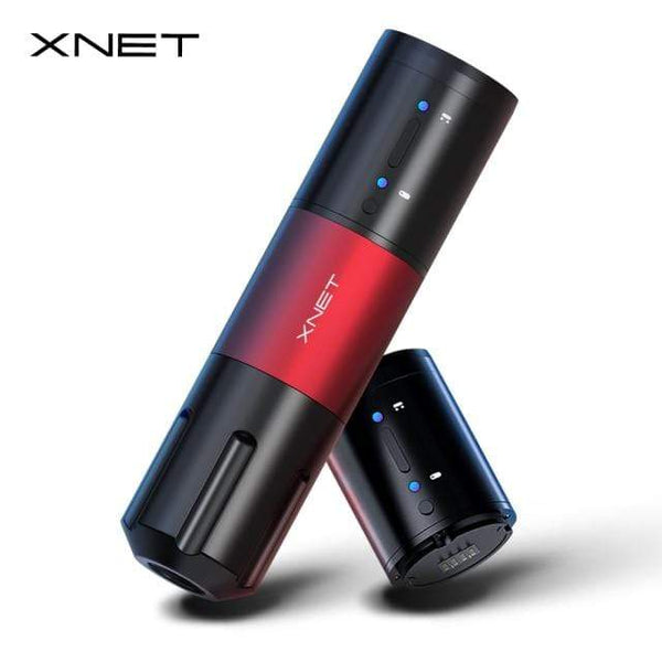 Planet Gates China / Short-Red 2 Elite Wireless Tattoo Pen Machine Powerful Coreless DC Motor Fast Charging 2400mAh Lithium Battery for Artist Body