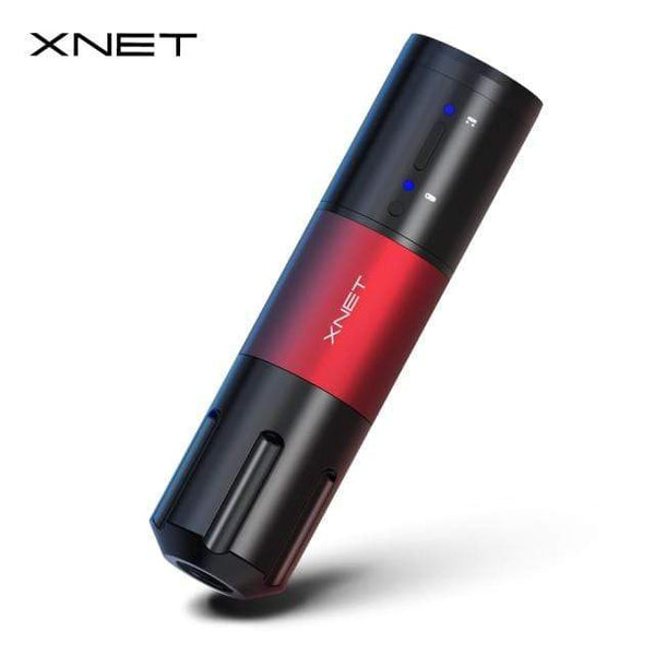 Planet Gates China / Short-Red Elite Wireless Tattoo Pen Machine Powerful Coreless DC Motor Fast Charging 2400mAh Lithium Battery for Artist Body