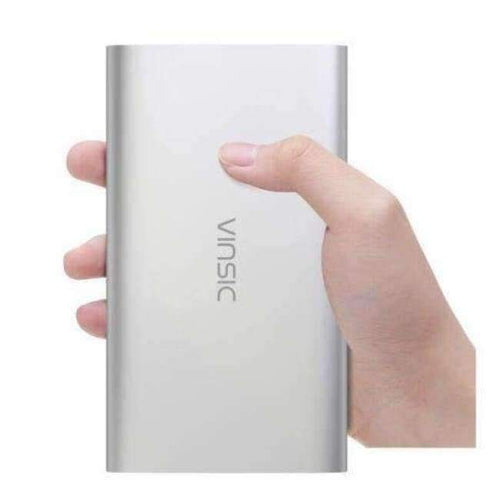 Planet Gates China / Silver Alien P11 Ultra Slim 12000mAh Power Bank 5V 2.4A Dual USB External Battery Charger for iPhone X 8 8 Plus Xiaomi Huawei