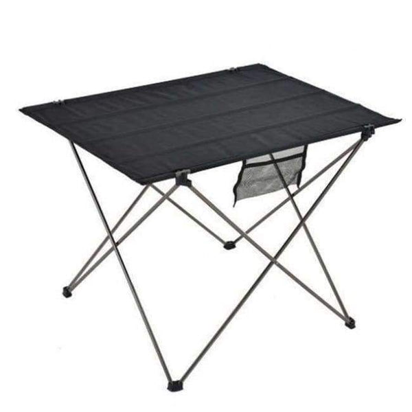 Planet Gates China / Silver Gray COSTWAY Outdoor Ultra-light Aluminum Alloy Portable Folding Table Picnic Table Tea Table Camping Barbecue Square Table OT0100