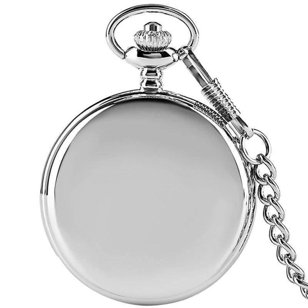 Planet Gates China Silver Smooth Pendant Causal Cool Men Gift Chain Modern  Women Pocket Watch  Fashion Necklace Quartz Children Xmas