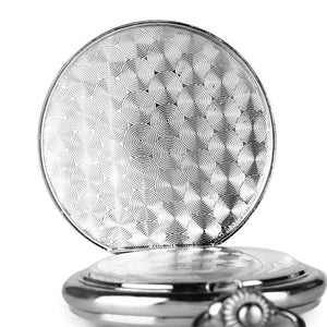 Planet Gates China Silver Smooth Pendant Causal Cool Men Gift Chain Modern  Women Pocket Watch  Fashion Necklace Quartz Children Xmas