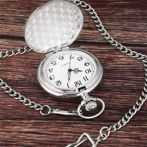 Planet Gates China Silver Smooth Pendant Causal Cool Men Gift Chain Modern  Women Pocket Watch  Fashion Necklace Quartz Children Xmas