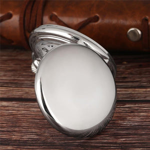 Planet Gates China Silver Smooth Pendant Causal Cool Men Gift Chain Modern  Women Pocket Watch  Fashion Necklace Quartz Children Xmas