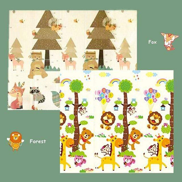 Planet Gates China / STYLE 6 / 200CM*150CM Baby Play Mat Foldable Xpe Puzzle Mat Educational Children's Carpet Double-sided Climbing Pad Kids Rug Activitys Games Toys