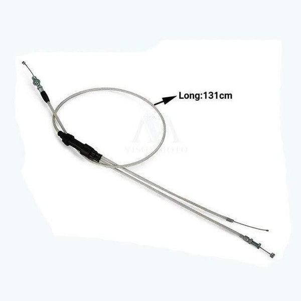 Planet Gates China / Throttle Cable PZ30 30mm Carburetor Tuning Tuned Power Jet 200 250cc For Keihin ABM IRBIS TTR 250 With Visiable Throttle Cable Pro Taper Grips