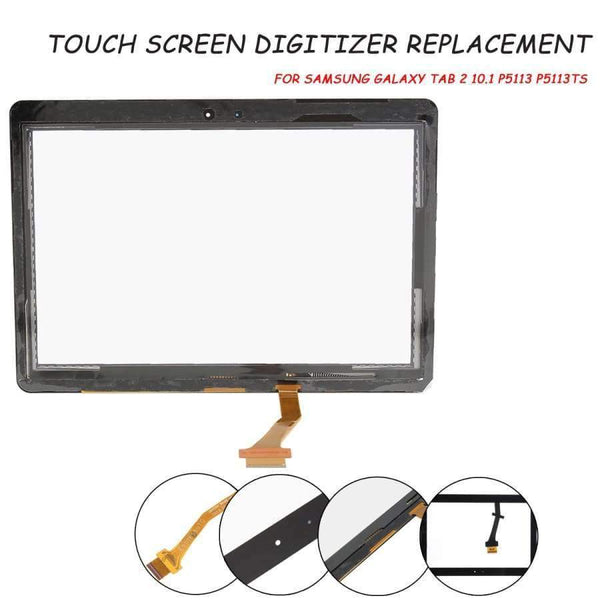 Planet Gates China Touch Screen Digitizer For Samsung Tab 2 10.1 P5113 P5113TS Monitors & Accessories Touchs Screen Panels