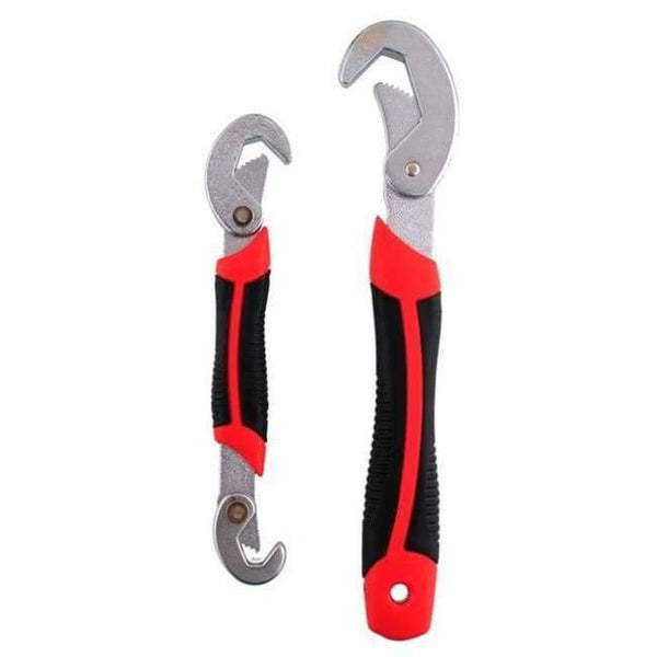 Planet Gates China / Tw piece KALAIDUN Multi-Function 2pcs Universal Wrench  Adjustable Grip Wrench set 9-32mm ratchet wrench Spanner hand tools