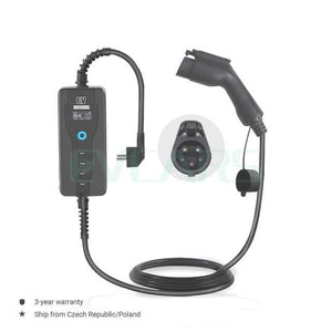 Planet Gates China / Type 1 10 m Portable EV Charger Level 2  J1772  Type 2  EVSE Controlle Electric Car Charging Stations 16A  230V Home Wallbox For Zoe Leaf