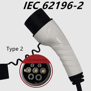 Planet Gates China / Type 2 GKFLY 220V EV Charger SAE J1772 Level 1 Type 1 8A 10A 13A 16A Car Charging Stations type 1 Smart AC Electric Vehicel Charger