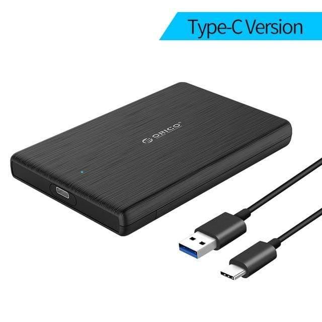 Planet Gates HDD Case 2.5 SATA to USB 3.0 Hard Drive Enclosure for SSD Disk HDD Box Type C 3.1 Case Support UASP HD External Hard Disk