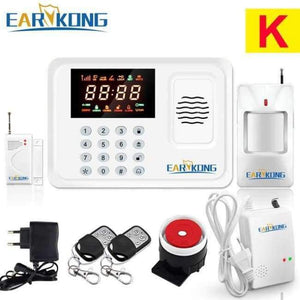 Planet Gates China / Type K Security Protection Wireless 433MHz GSM Alarm System White Color Home Burglar Alarm System Inside Antenna Keyboard Motion Sensor