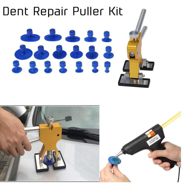 Planet Gates China Universal Car Dent Repair Puller Kit 18 Tabs Hail Removal Tool Car Body Paintless Dent Lifter Repair Tool for Car Motorcycle