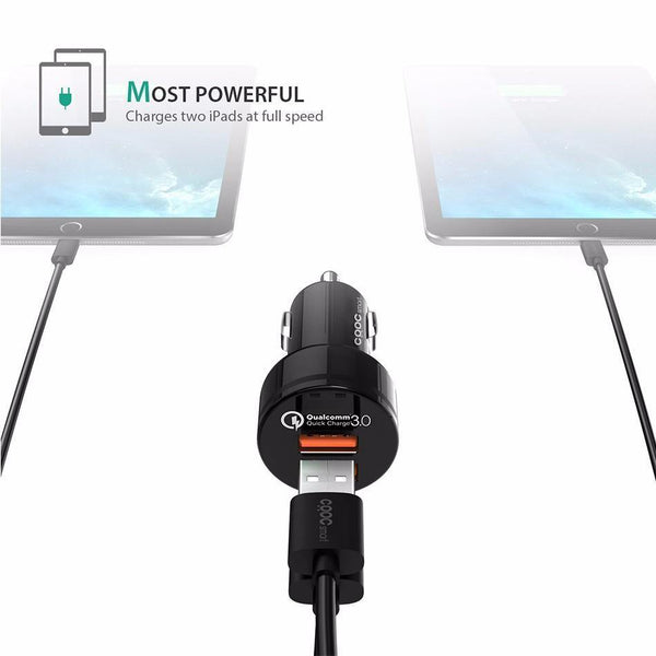 Planet Gates China / universality Car-Charger Quick Charge 3.0 Dual QC 3.0 USB Car Phone Charger for Xiaomi mi5 iPhone 7 Samsung Galaxy s8 7 6 LG Huawei Etc