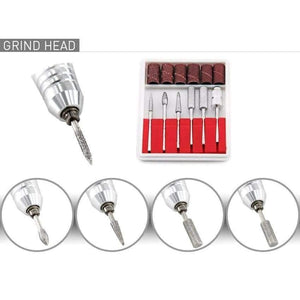 Planet Gates China / US 110V Nail Drill Manicure Set 30000 RPM Electric Nail Drill Machine Drills Accessory Speed Control Pedicure Manicure Tools